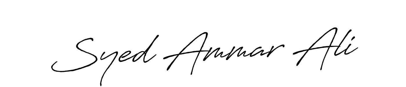 This is the best signature style for the Syed Ammar Ali name. Also you like these signature font (Antro_Vectra_Bolder). Mix name signature. Syed Ammar Ali signature style 7 images and pictures png