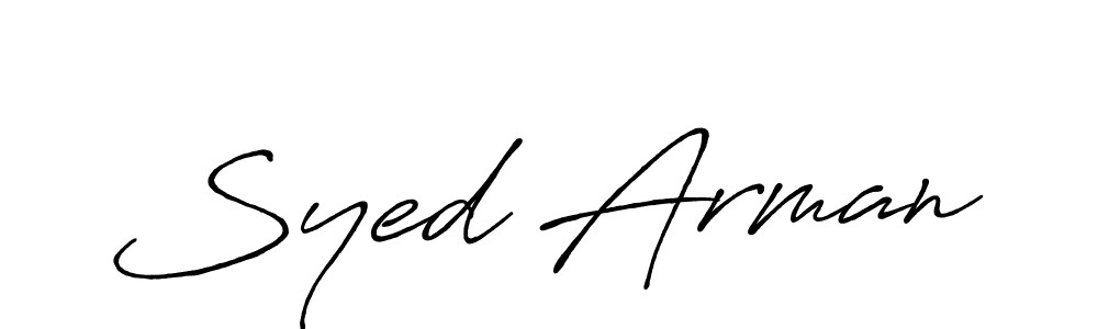 You can use this online signature creator to create a handwritten signature for the name Syed Arman. This is the best online autograph maker. Syed Arman signature style 7 images and pictures png