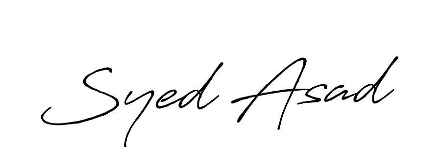 Here are the top 10 professional signature styles for the name Syed Asad. These are the best autograph styles you can use for your name. Syed Asad signature style 7 images and pictures png