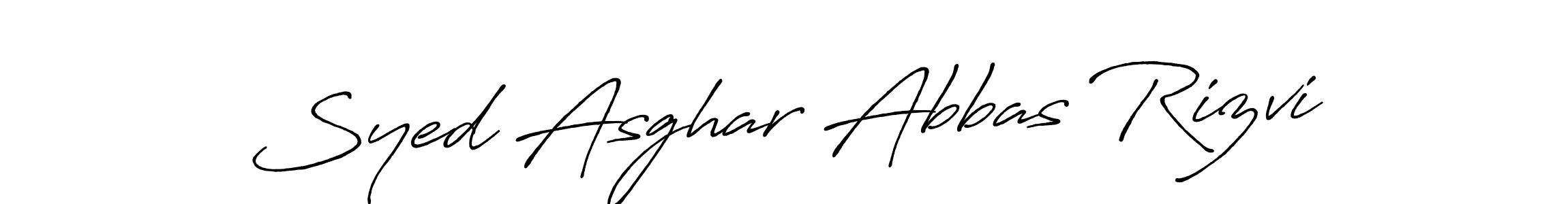 You should practise on your own different ways (Antro_Vectra_Bolder) to write your name (Syed Asghar Abbas Rizvi) in signature. don't let someone else do it for you. Syed Asghar Abbas Rizvi signature style 7 images and pictures png