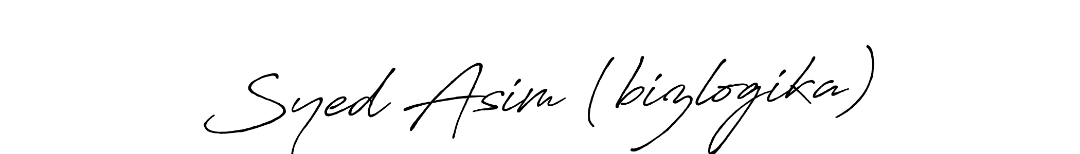 You should practise on your own different ways (Antro_Vectra_Bolder) to write your name (Syed Asim (bizlogika)) in signature. don't let someone else do it for you. Syed Asim (bizlogika) signature style 7 images and pictures png