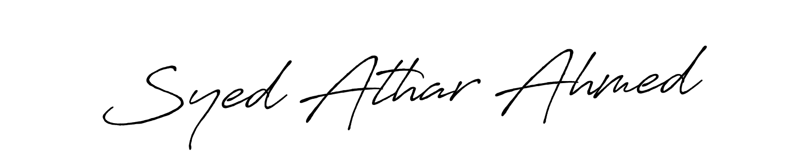 Best and Professional Signature Style for Syed Athar Ahmed. Antro_Vectra_Bolder Best Signature Style Collection. Syed Athar Ahmed signature style 7 images and pictures png