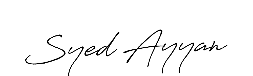 if you are searching for the best signature style for your name Syed Ayyan. so please give up your signature search. here we have designed multiple signature styles  using Antro_Vectra_Bolder. Syed Ayyan signature style 7 images and pictures png