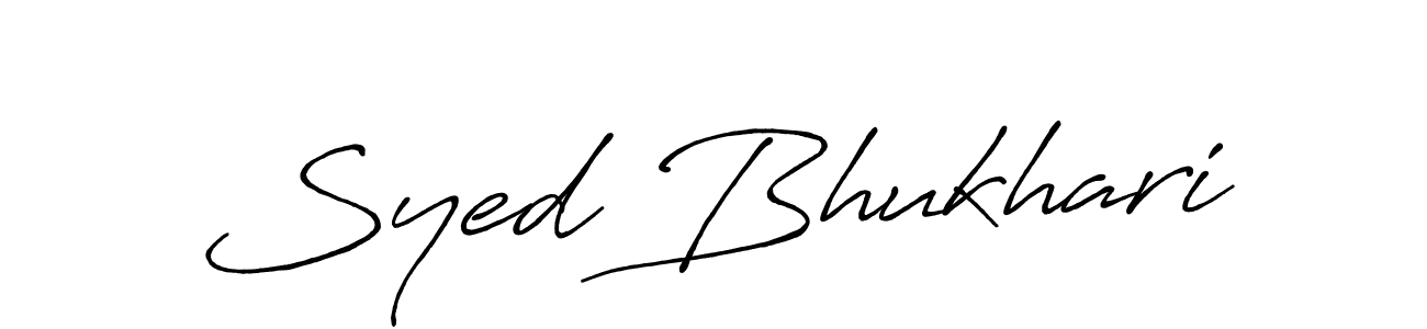 Similarly Antro_Vectra_Bolder is the best handwritten signature design. Signature creator online .You can use it as an online autograph creator for name Syed Bhukhari. Syed Bhukhari signature style 7 images and pictures png