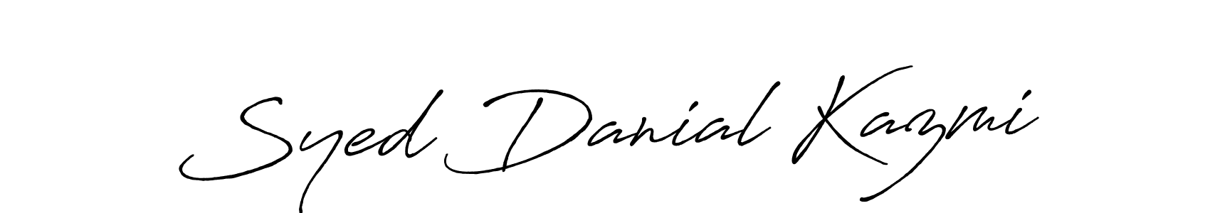 This is the best signature style for the Syed Danial Kazmi name. Also you like these signature font (Antro_Vectra_Bolder). Mix name signature. Syed Danial Kazmi signature style 7 images and pictures png