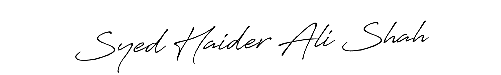 Similarly Antro_Vectra_Bolder is the best handwritten signature design. Signature creator online .You can use it as an online autograph creator for name Syed Haider Ali Shah. Syed Haider Ali Shah signature style 7 images and pictures png