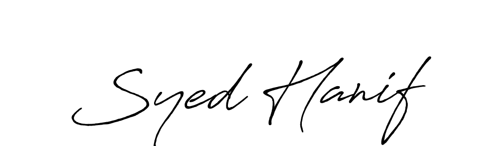Here are the top 10 professional signature styles for the name Syed Hanif. These are the best autograph styles you can use for your name. Syed Hanif signature style 7 images and pictures png