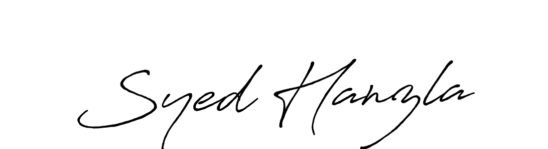 Once you've used our free online signature maker to create your best signature Antro_Vectra_Bolder style, it's time to enjoy all of the benefits that Syed Hanzla name signing documents. Syed Hanzla signature style 7 images and pictures png