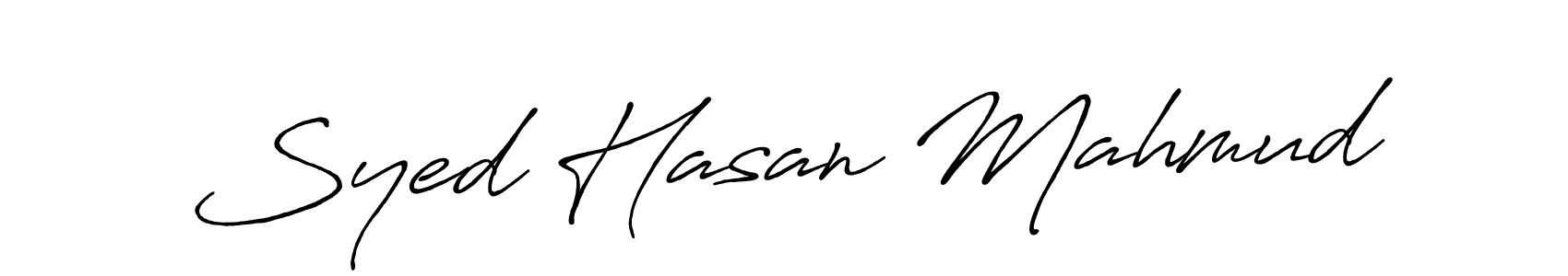 Once you've used our free online signature maker to create your best signature Antro_Vectra_Bolder style, it's time to enjoy all of the benefits that Syed Hasan Mahmud name signing documents. Syed Hasan Mahmud signature style 7 images and pictures png