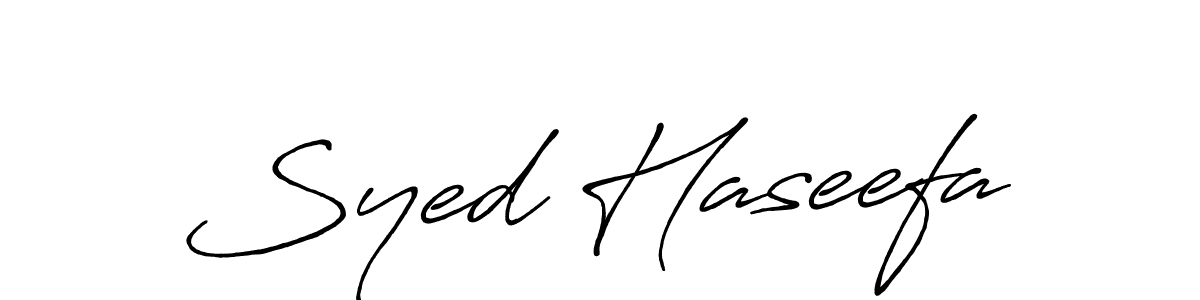 Make a beautiful signature design for name Syed Haseefa. Use this online signature maker to create a handwritten signature for free. Syed Haseefa signature style 7 images and pictures png