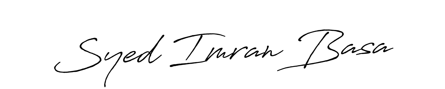 This is the best signature style for the Syed Imran Basa name. Also you like these signature font (Antro_Vectra_Bolder). Mix name signature. Syed Imran Basa signature style 7 images and pictures png