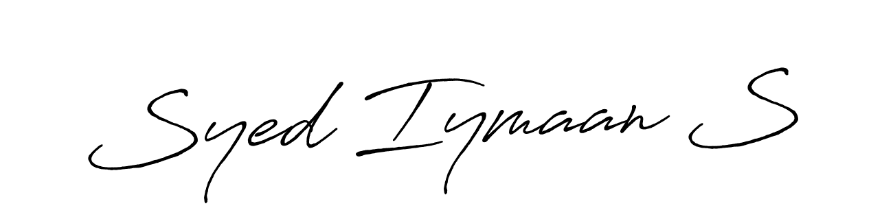 You should practise on your own different ways (Antro_Vectra_Bolder) to write your name (Syed Iymaan S) in signature. don't let someone else do it for you. Syed Iymaan S signature style 7 images and pictures png