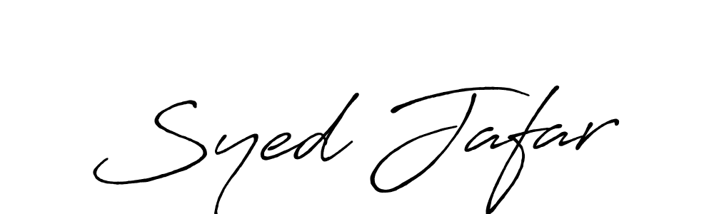 Also we have Syed Jafar name is the best signature style. Create professional handwritten signature collection using Antro_Vectra_Bolder autograph style. Syed Jafar signature style 7 images and pictures png