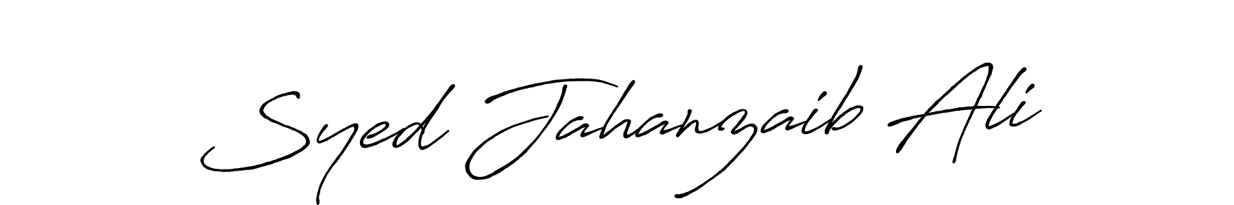 Once you've used our free online signature maker to create your best signature Antro_Vectra_Bolder style, it's time to enjoy all of the benefits that Syed Jahanzaib Ali name signing documents. Syed Jahanzaib Ali signature style 7 images and pictures png