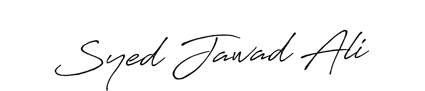 Make a beautiful signature design for name Syed Jawad Ali. Use this online signature maker to create a handwritten signature for free. Syed Jawad Ali signature style 7 images and pictures png