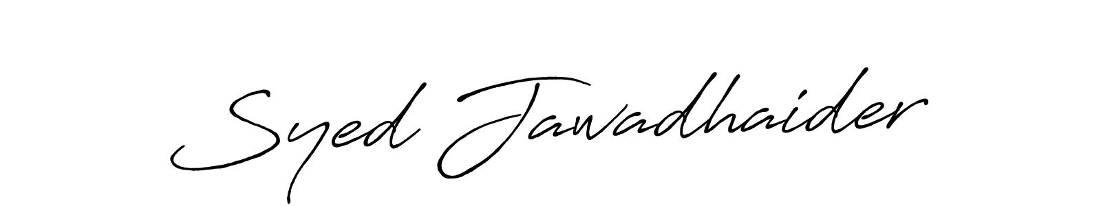 You should practise on your own different ways (Antro_Vectra_Bolder) to write your name (Syed Jawadhaider) in signature. don't let someone else do it for you. Syed Jawadhaider signature style 7 images and pictures png