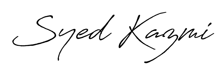 Make a beautiful signature design for name Syed Kazmi. With this signature (Antro_Vectra_Bolder) style, you can create a handwritten signature for free. Syed Kazmi signature style 7 images and pictures png