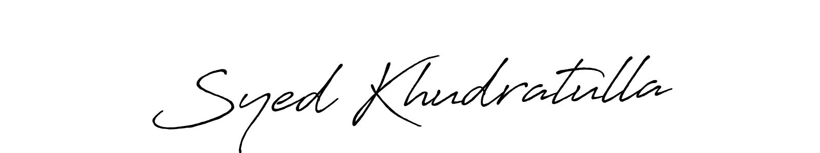 Once you've used our free online signature maker to create your best signature Antro_Vectra_Bolder style, it's time to enjoy all of the benefits that Syed Khudratulla name signing documents. Syed Khudratulla signature style 7 images and pictures png