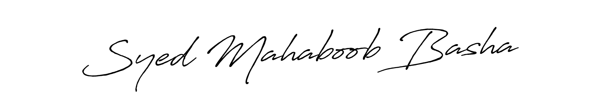 Antro_Vectra_Bolder is a professional signature style that is perfect for those who want to add a touch of class to their signature. It is also a great choice for those who want to make their signature more unique. Get Syed Mahaboob Basha name to fancy signature for free. Syed Mahaboob Basha signature style 7 images and pictures png