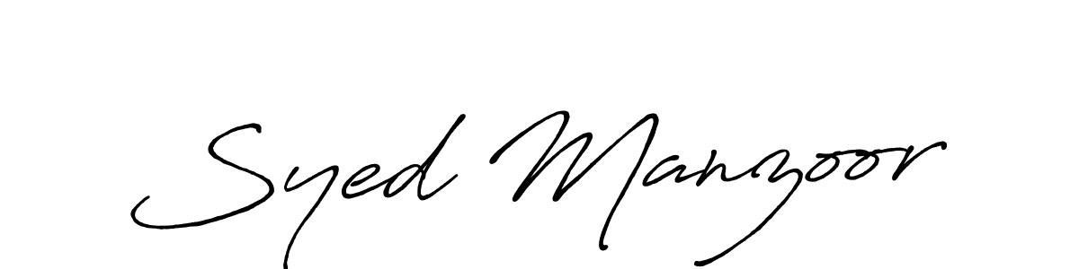 You can use this online signature creator to create a handwritten signature for the name Syed Manzoor. This is the best online autograph maker. Syed Manzoor signature style 7 images and pictures png