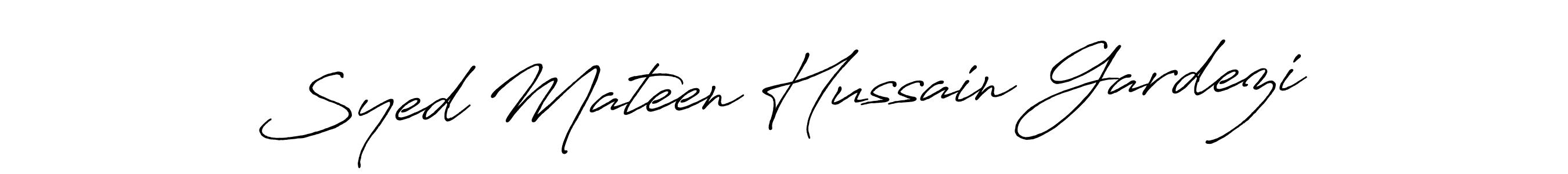 Also we have Syed Mateen Hussain Gardezi name is the best signature style. Create professional handwritten signature collection using Antro_Vectra_Bolder autograph style. Syed Mateen Hussain Gardezi signature style 7 images and pictures png