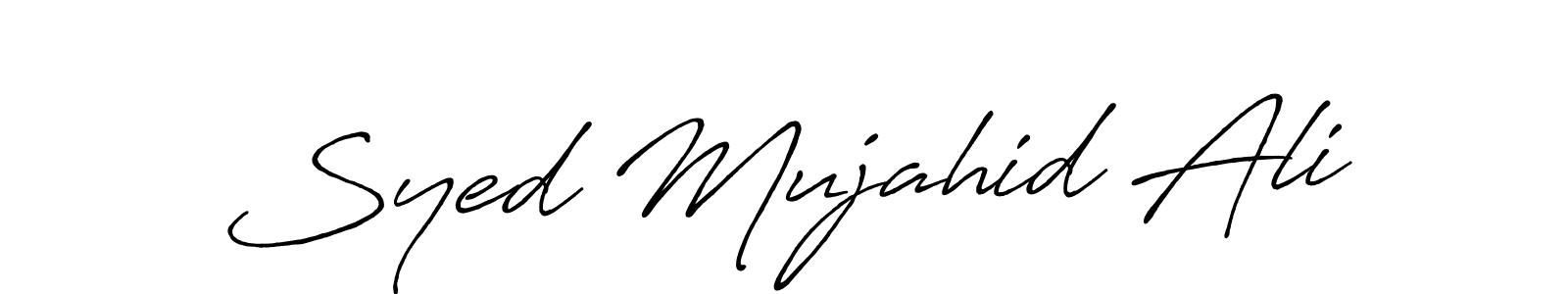 You should practise on your own different ways (Antro_Vectra_Bolder) to write your name (Syed Mujahid Ali) in signature. don't let someone else do it for you. Syed Mujahid Ali signature style 7 images and pictures png