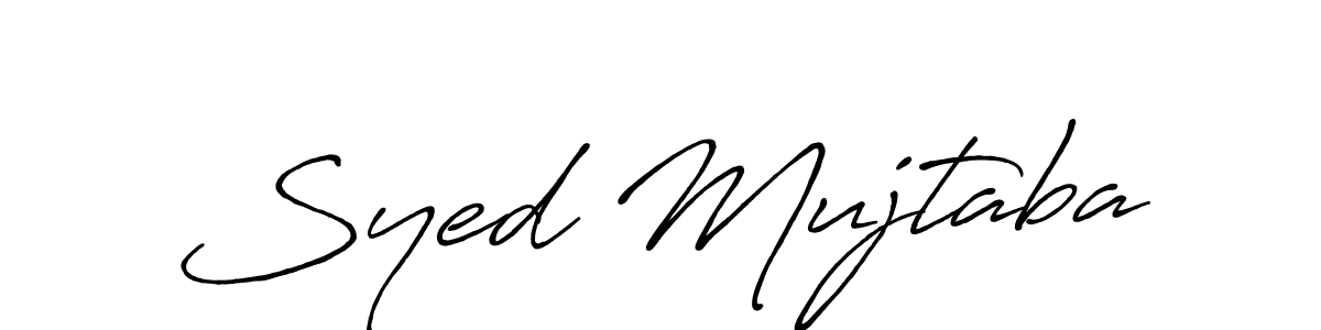 The best way (Antro_Vectra_Bolder) to make a short signature is to pick only two or three words in your name. The name Syed Mujtaba include a total of six letters. For converting this name. Syed Mujtaba signature style 7 images and pictures png