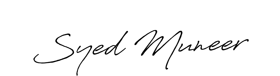 Once you've used our free online signature maker to create your best signature Antro_Vectra_Bolder style, it's time to enjoy all of the benefits that Syed Muneer name signing documents. Syed Muneer signature style 7 images and pictures png