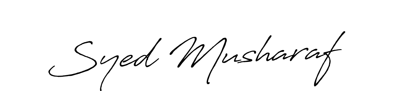 How to Draw Syed Musharaf signature style? Antro_Vectra_Bolder is a latest design signature styles for name Syed Musharaf. Syed Musharaf signature style 7 images and pictures png