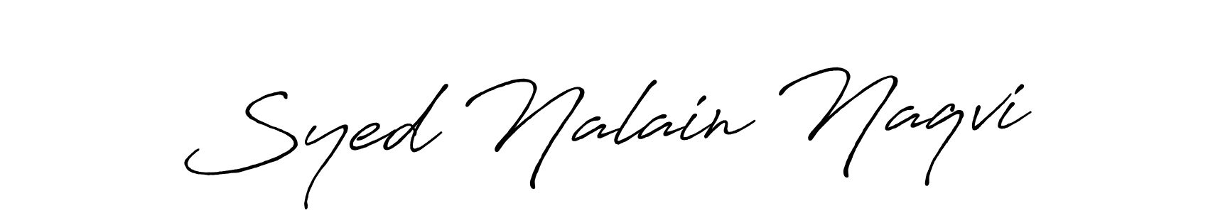 Make a short Syed Nalain Naqvi signature style. Manage your documents anywhere anytime using Antro_Vectra_Bolder. Create and add eSignatures, submit forms, share and send files easily. Syed Nalain Naqvi signature style 7 images and pictures png