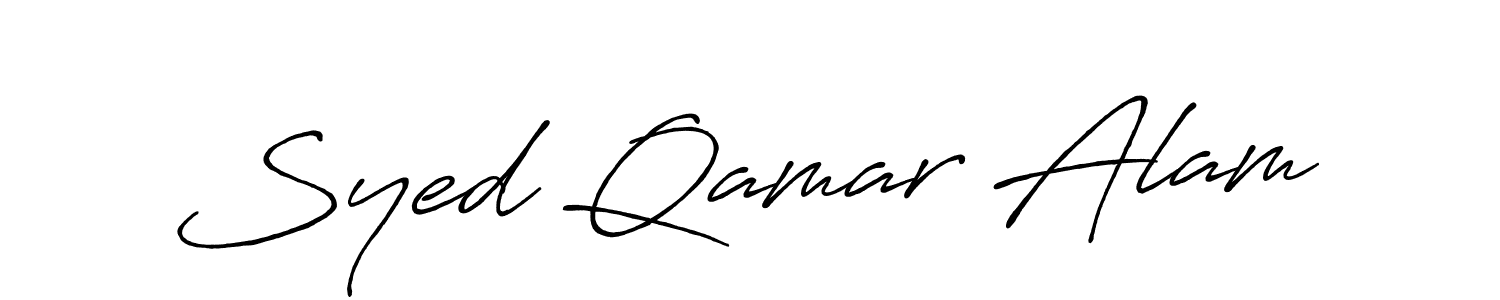 How to make Syed Qamar Alam signature? Antro_Vectra_Bolder is a professional autograph style. Create handwritten signature for Syed Qamar Alam name. Syed Qamar Alam signature style 7 images and pictures png