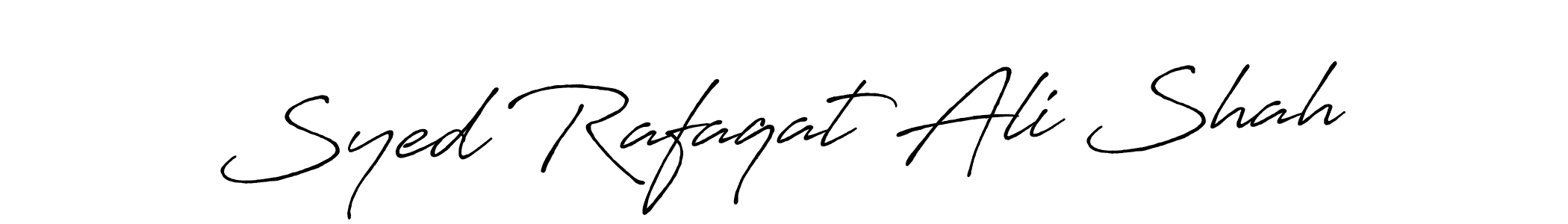 Also we have Syed Rafaqat Ali Shah name is the best signature style. Create professional handwritten signature collection using Antro_Vectra_Bolder autograph style. Syed Rafaqat Ali Shah signature style 7 images and pictures png