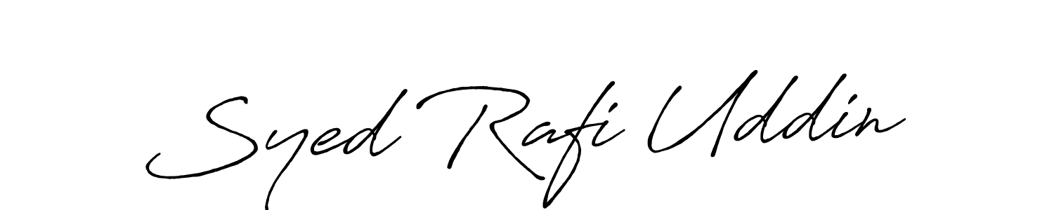 Also You can easily find your signature by using the search form. We will create Syed Rafi Uddin name handwritten signature images for you free of cost using Antro_Vectra_Bolder sign style. Syed Rafi Uddin signature style 7 images and pictures png