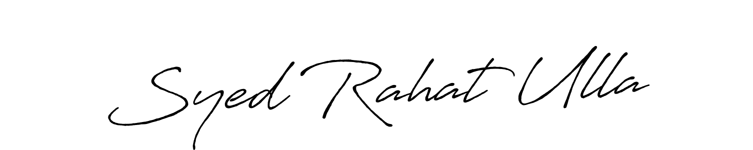 Best and Professional Signature Style for Syed Rahat Ulla. Antro_Vectra_Bolder Best Signature Style Collection. Syed Rahat Ulla signature style 7 images and pictures png