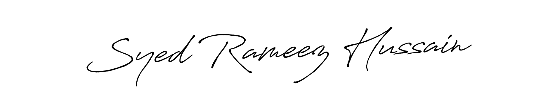 This is the best signature style for the Syed Rameez Hussain name. Also you like these signature font (Antro_Vectra_Bolder). Mix name signature. Syed Rameez Hussain signature style 7 images and pictures png