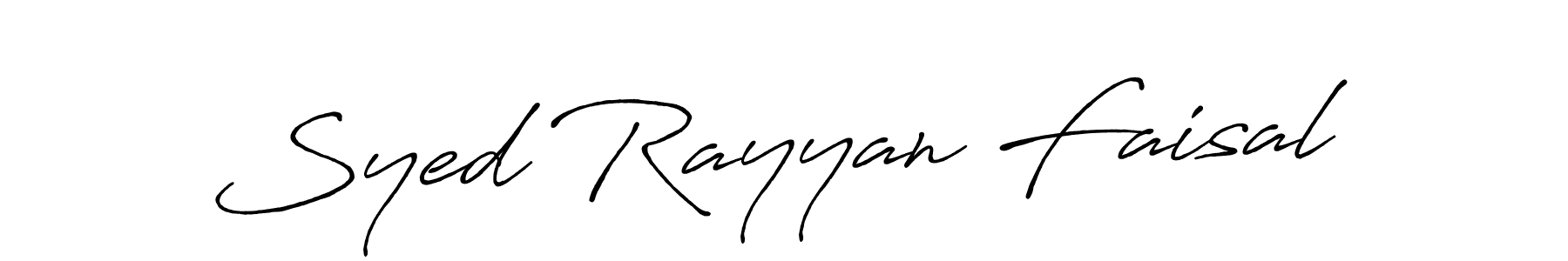 Make a beautiful signature design for name Syed Rayyan Faisal. Use this online signature maker to create a handwritten signature for free. Syed Rayyan Faisal signature style 7 images and pictures png