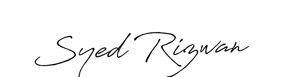 Also You can easily find your signature by using the search form. We will create Syed Rizwan name handwritten signature images for you free of cost using Antro_Vectra_Bolder sign style. Syed Rizwan signature style 7 images and pictures png