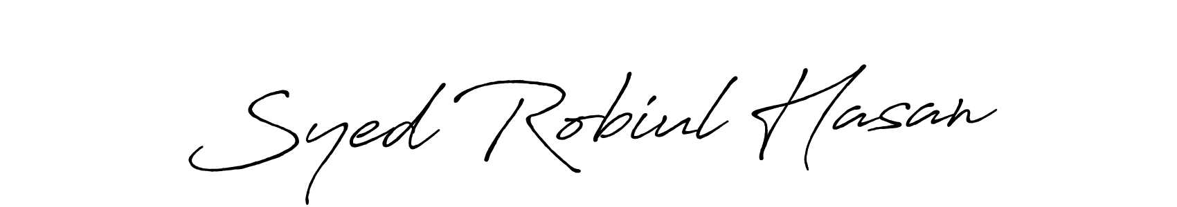 Antro_Vectra_Bolder is a professional signature style that is perfect for those who want to add a touch of class to their signature. It is also a great choice for those who want to make their signature more unique. Get Syed Robiul Hasan name to fancy signature for free. Syed Robiul Hasan signature style 7 images and pictures png