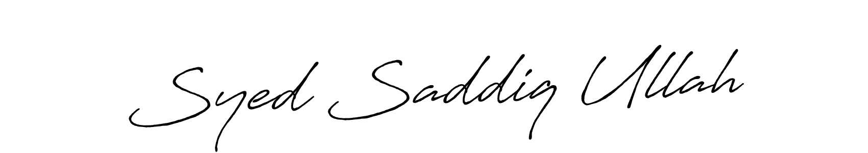 Also we have Syed Saddiq Ullah name is the best signature style. Create professional handwritten signature collection using Antro_Vectra_Bolder autograph style. Syed Saddiq Ullah signature style 7 images and pictures png
