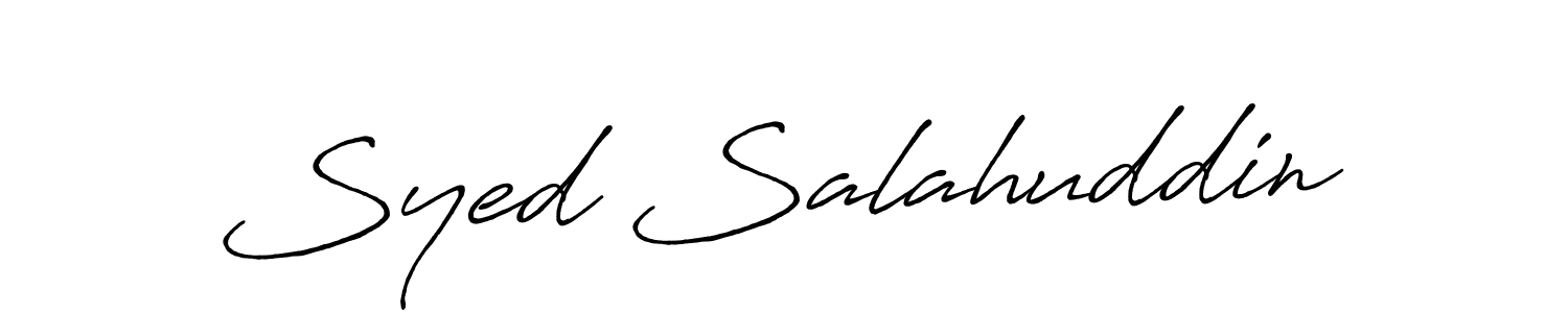 Also You can easily find your signature by using the search form. We will create Syed Salahuddin name handwritten signature images for you free of cost using Antro_Vectra_Bolder sign style. Syed Salahuddin signature style 7 images and pictures png