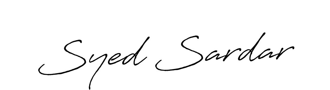 Make a beautiful signature design for name Syed Sardar. Use this online signature maker to create a handwritten signature for free. Syed Sardar signature style 7 images and pictures png
