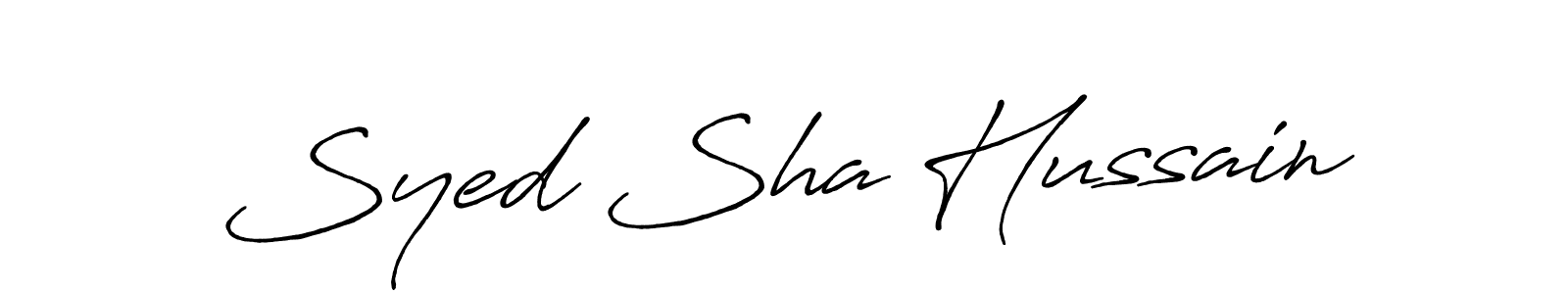 Make a beautiful signature design for name Syed Sha Hussain. Use this online signature maker to create a handwritten signature for free. Syed Sha Hussain signature style 7 images and pictures png