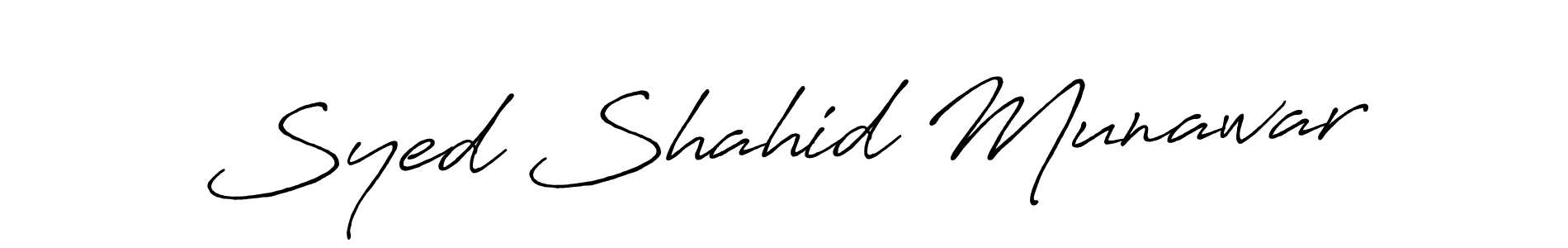 Best and Professional Signature Style for Syed Shahid Munawar. Antro_Vectra_Bolder Best Signature Style Collection. Syed Shahid Munawar signature style 7 images and pictures png