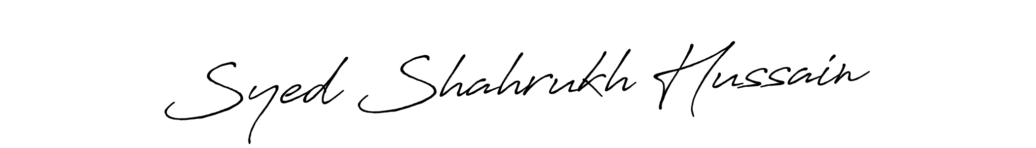 You should practise on your own different ways (Antro_Vectra_Bolder) to write your name (Syed Shahrukh Hussain) in signature. don't let someone else do it for you. Syed Shahrukh Hussain signature style 7 images and pictures png