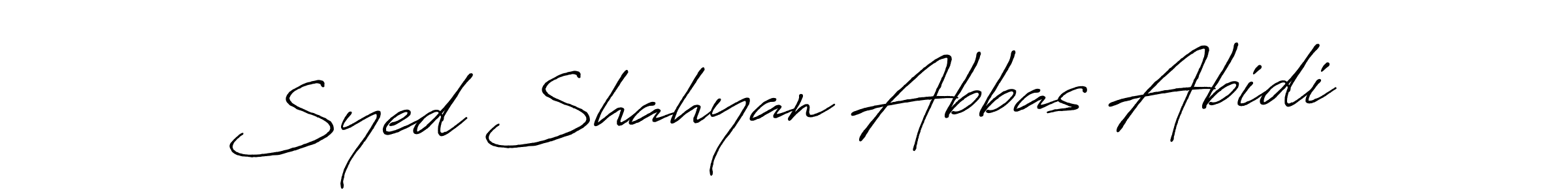 How to Draw Syed Shahyan Abbas Abidi signature style? Antro_Vectra_Bolder is a latest design signature styles for name Syed Shahyan Abbas Abidi. Syed Shahyan Abbas Abidi signature style 7 images and pictures png