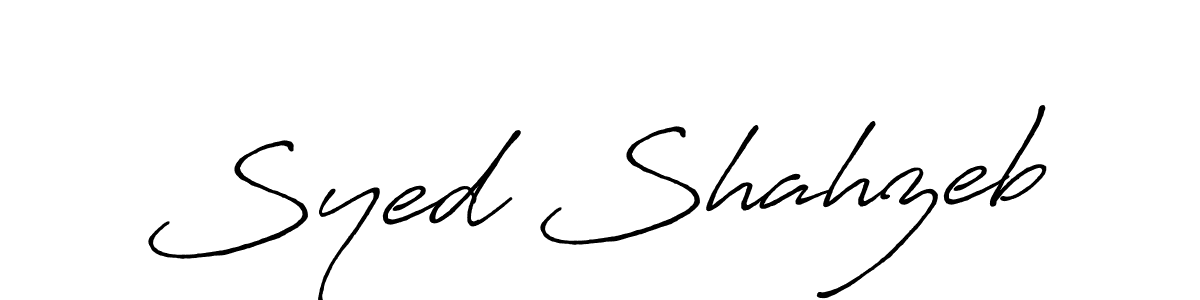 You should practise on your own different ways (Antro_Vectra_Bolder) to write your name (Syed Shahzeb) in signature. don't let someone else do it for you. Syed Shahzeb signature style 7 images and pictures png