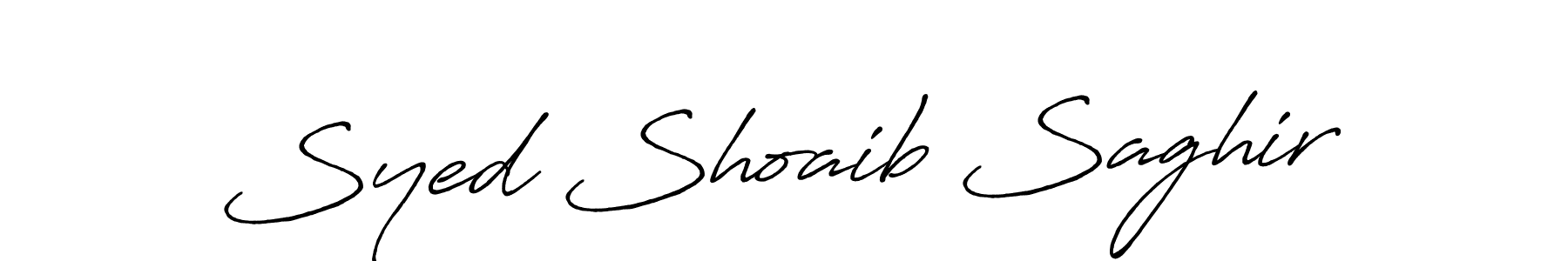 if you are searching for the best signature style for your name Syed Shoaib Saghir. so please give up your signature search. here we have designed multiple signature styles  using Antro_Vectra_Bolder. Syed Shoaib Saghir signature style 7 images and pictures png