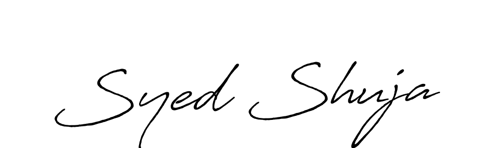 You should practise on your own different ways (Antro_Vectra_Bolder) to write your name (Syed Shuja) in signature. don't let someone else do it for you. Syed Shuja signature style 7 images and pictures png