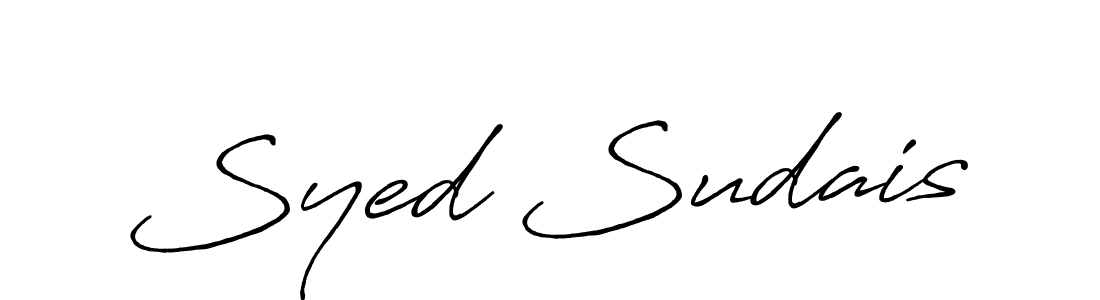 You can use this online signature creator to create a handwritten signature for the name Syed Sudais. This is the best online autograph maker. Syed Sudais signature style 7 images and pictures png