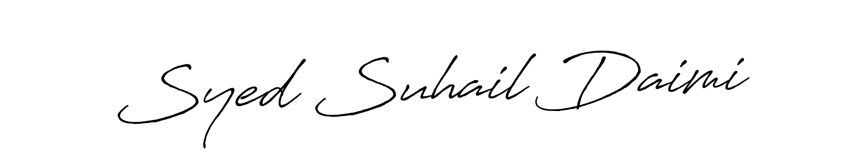 Best and Professional Signature Style for Syed Suhail Daimi. Antro_Vectra_Bolder Best Signature Style Collection. Syed Suhail Daimi signature style 7 images and pictures png
